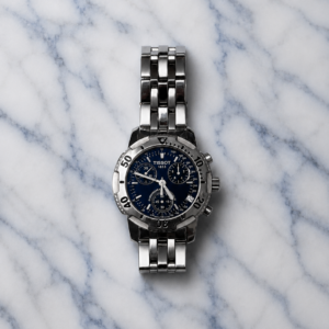Tissot PRS200 Chronograph Swiss sport watch with stainless steel case and chronograph dial