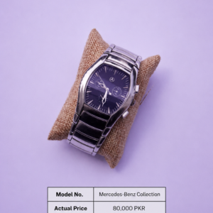 Mercedes Benz E-Class Vintage Collection Chronograph stainless steel luxury wristwatch