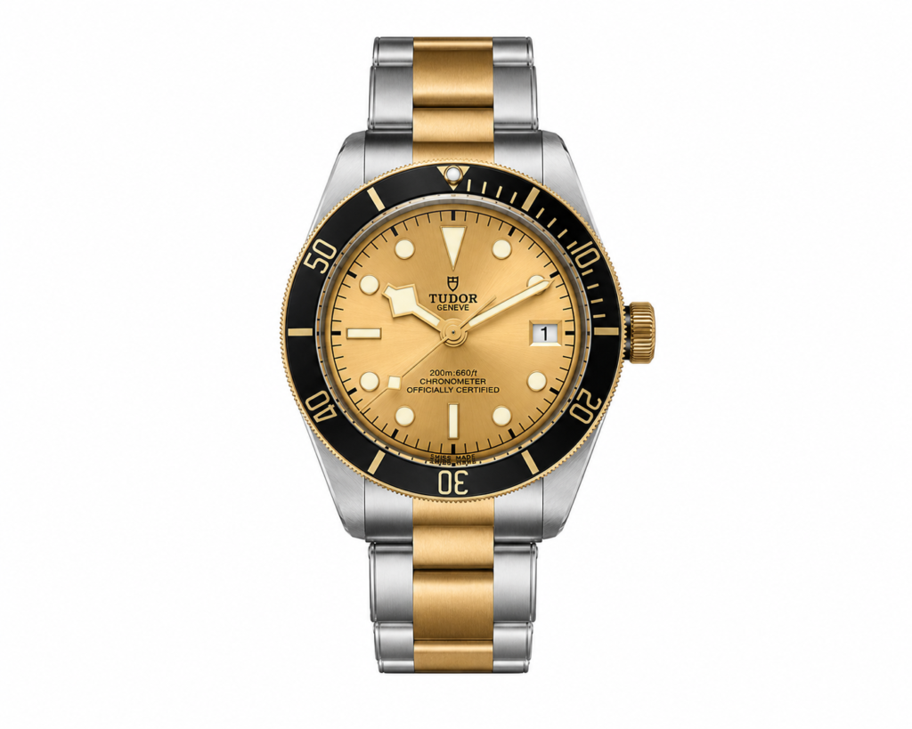 Tudor Black Bay S&G Champagne Dial Two-Tone